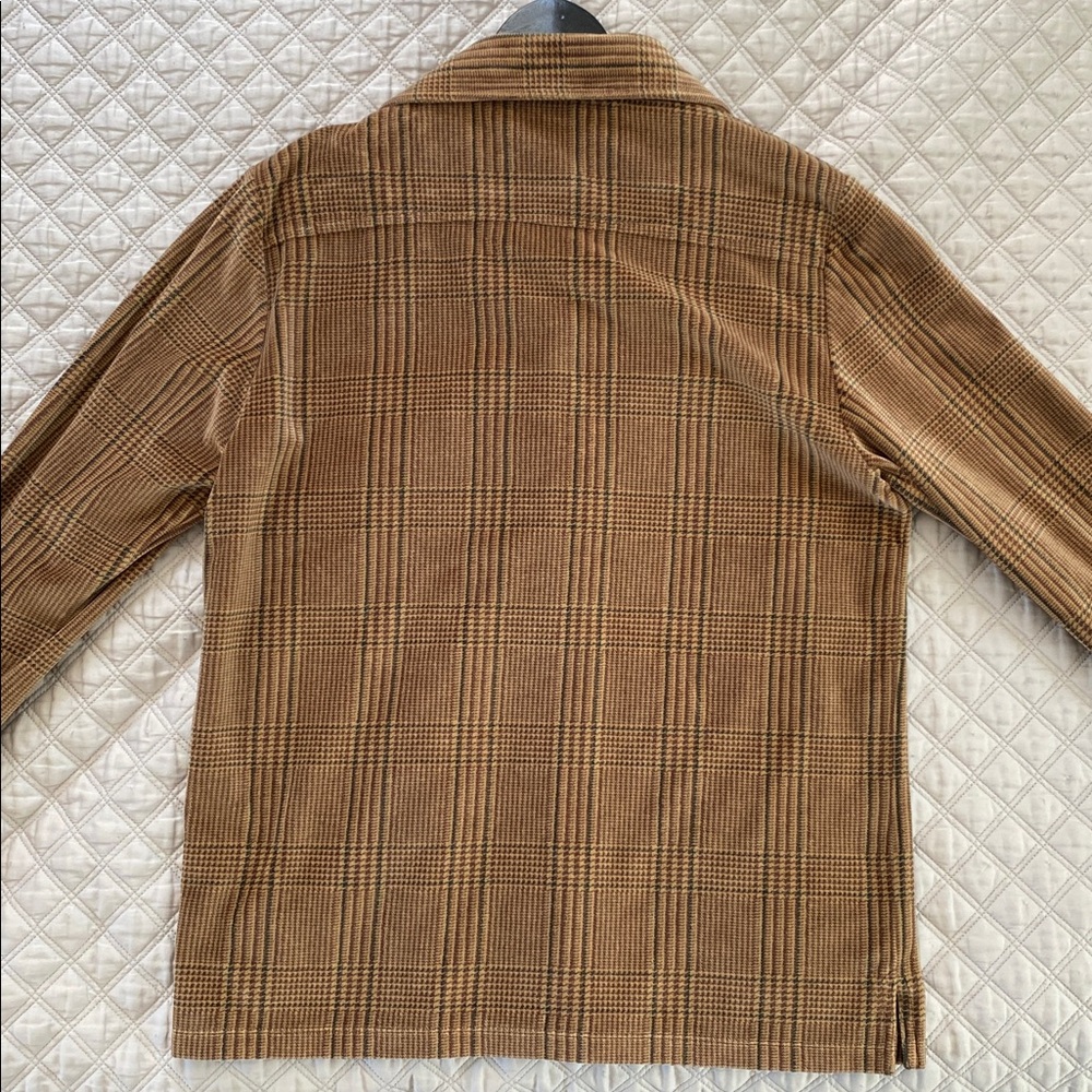Todd Snyder Brown Plaid Casual Button-Down Shirt - Picture 5 of 12